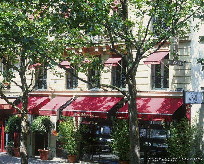 Hotel Britannique Paris Exterior foto